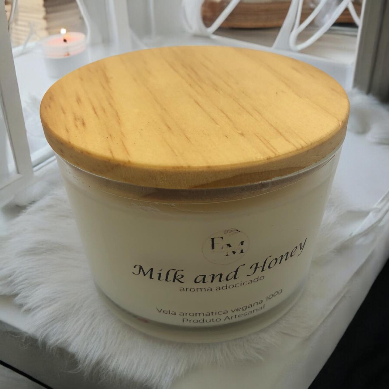 Vela Artesanal Névoa Doce 100G