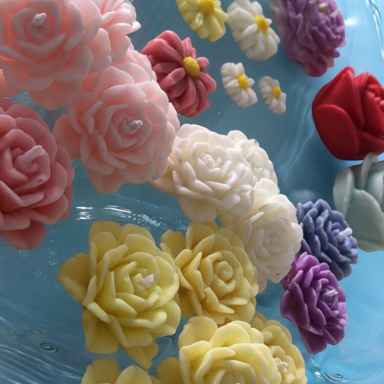 Vela Artesanal Flutuantes 12 unidades - Imagem 6