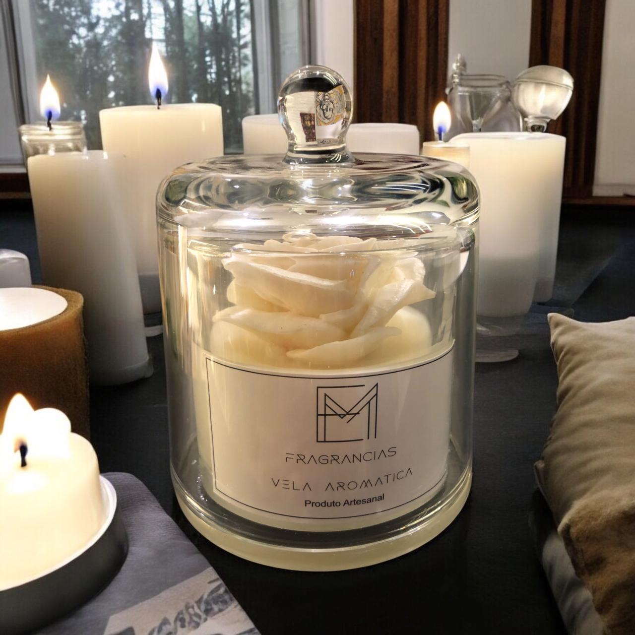 Vela Aromática Alecrim Blanc 210g - Imagem 4