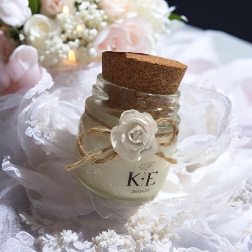 Vela Lembrancinha-40g Personalizada- mínimo 10 unidades